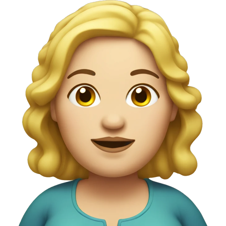 Fat lady emoji