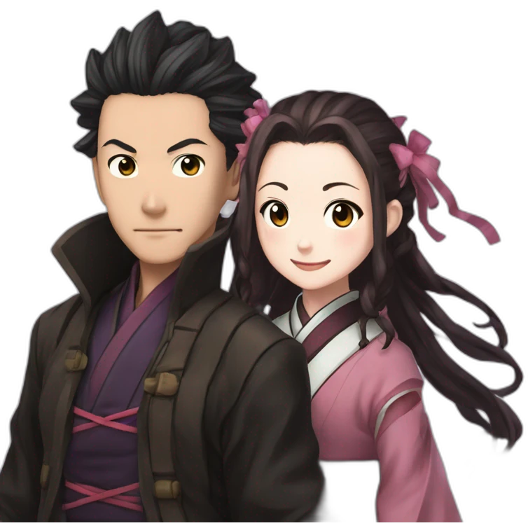 tanjiro and nezuko emoji