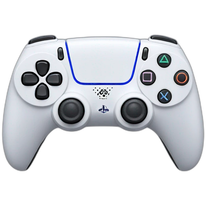 Playstation 5 console emoji