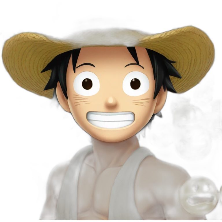 Luffy from onepiece emoji
