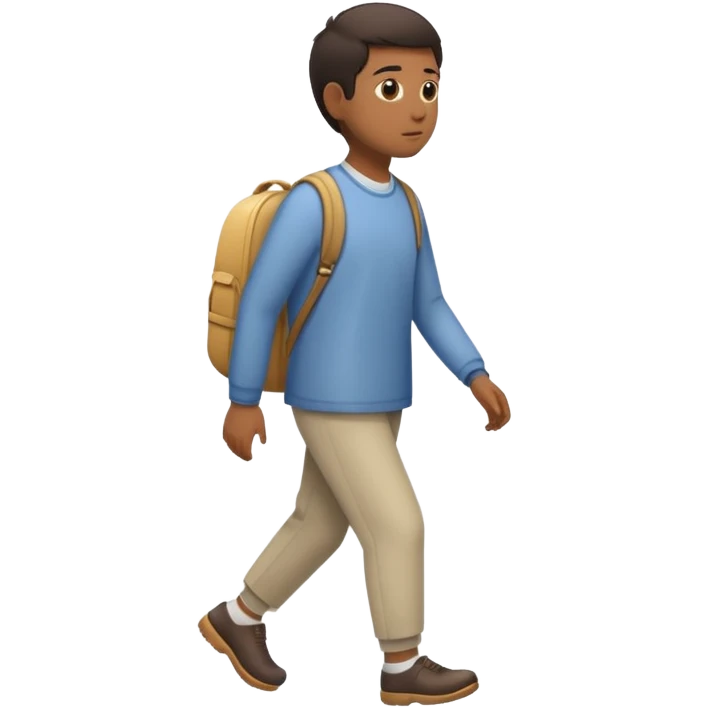person walking slowly emoji
