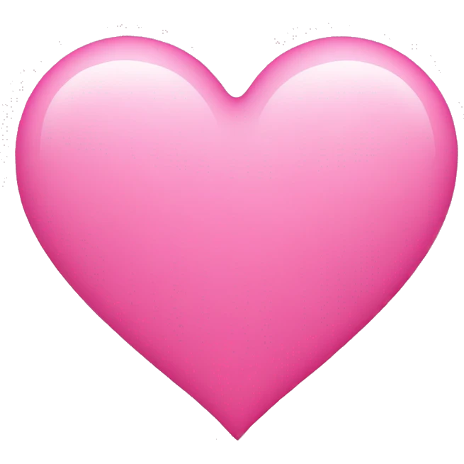 Pink heart emoji