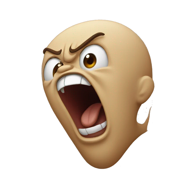 screaming emoji