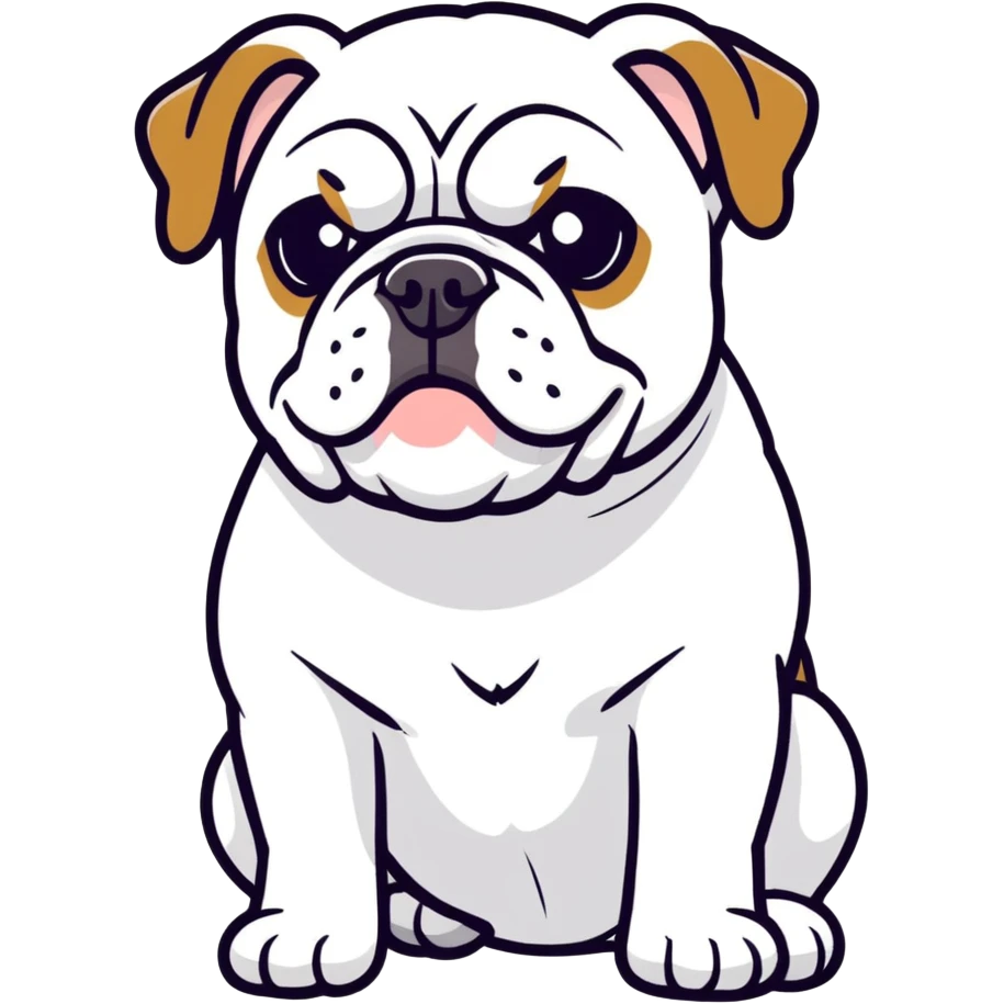 Bulldog emoji