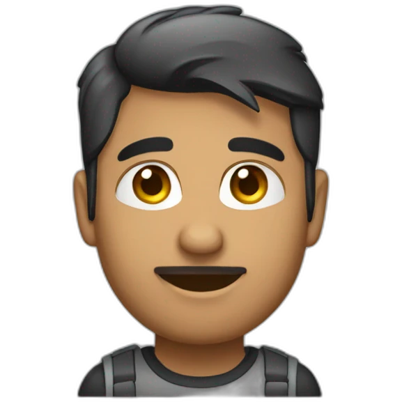 indian tech worker doing phull sapport to his best ally emoji