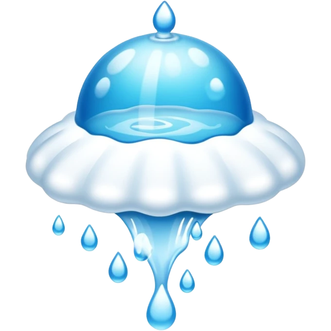 A squirt of cum flying in the air  emoji