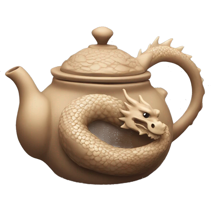 Yixing dragon teapot  emoji