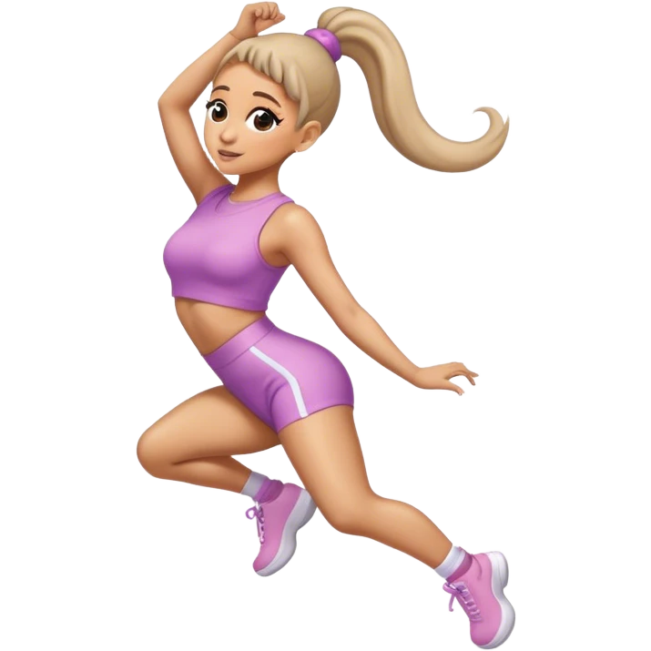 ariana grande twerk  emoji