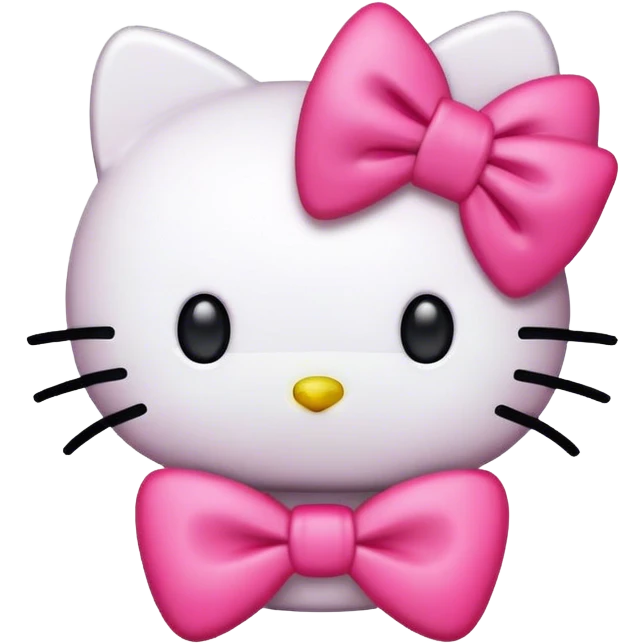 Hello kitty emoji emoji