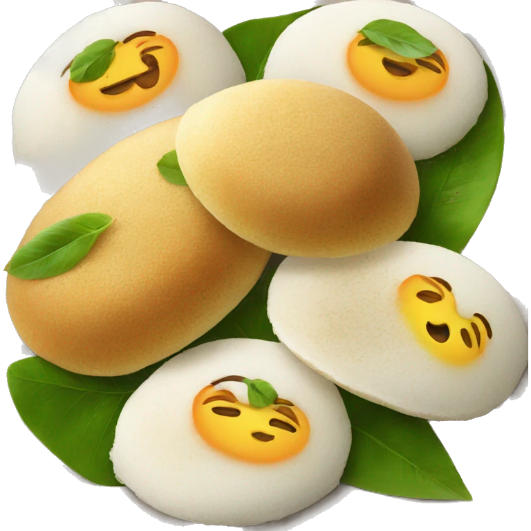 idli south indian dish emoji