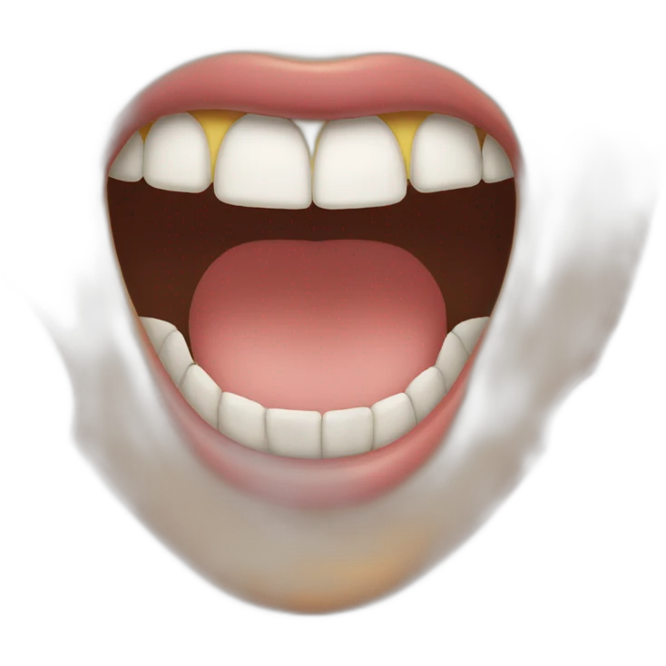open mouth face emoji