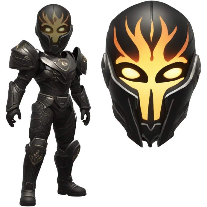 Destiny 2 Titan black amor and flames emoji