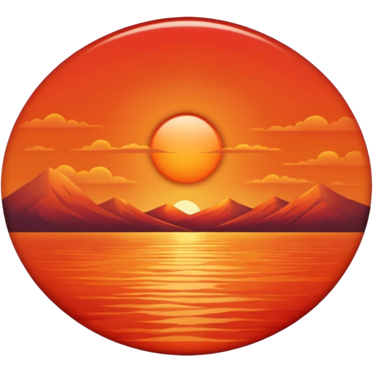 the sun has set emoji