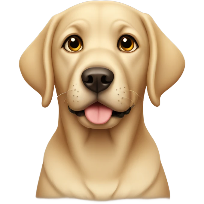 Labrador love  emoji