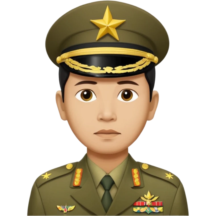 Myanmar junta Min Aung Hlaing emoji