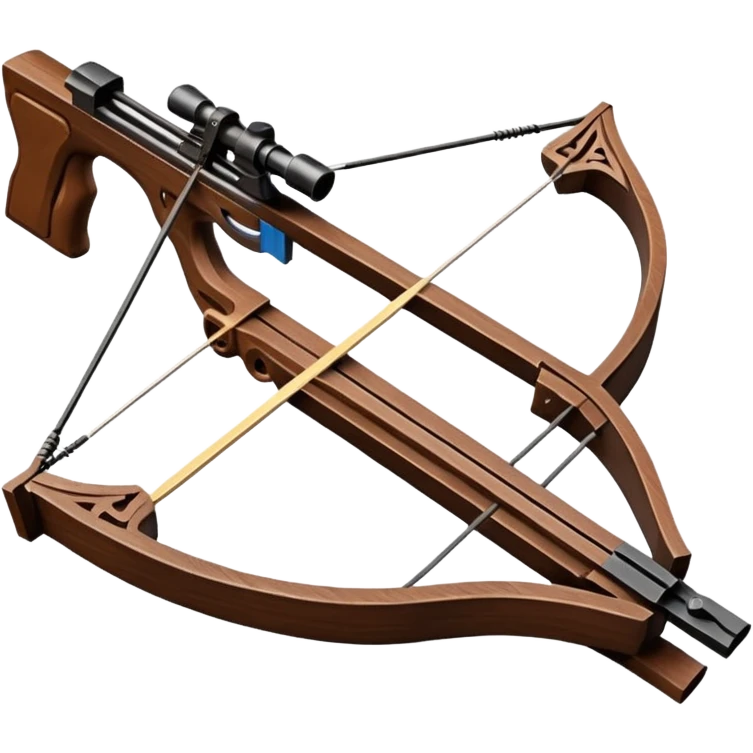wooden crossbow emoji