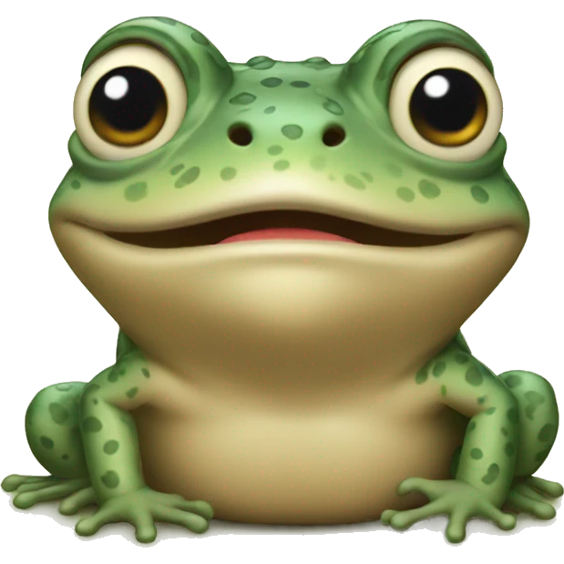 Happy toad emoji