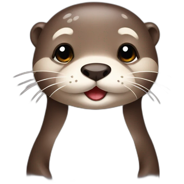 cute otter emoji