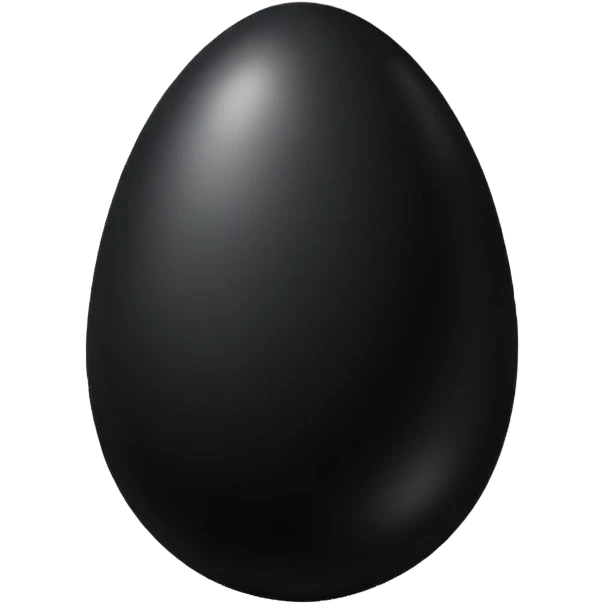black onyx egg emoji
