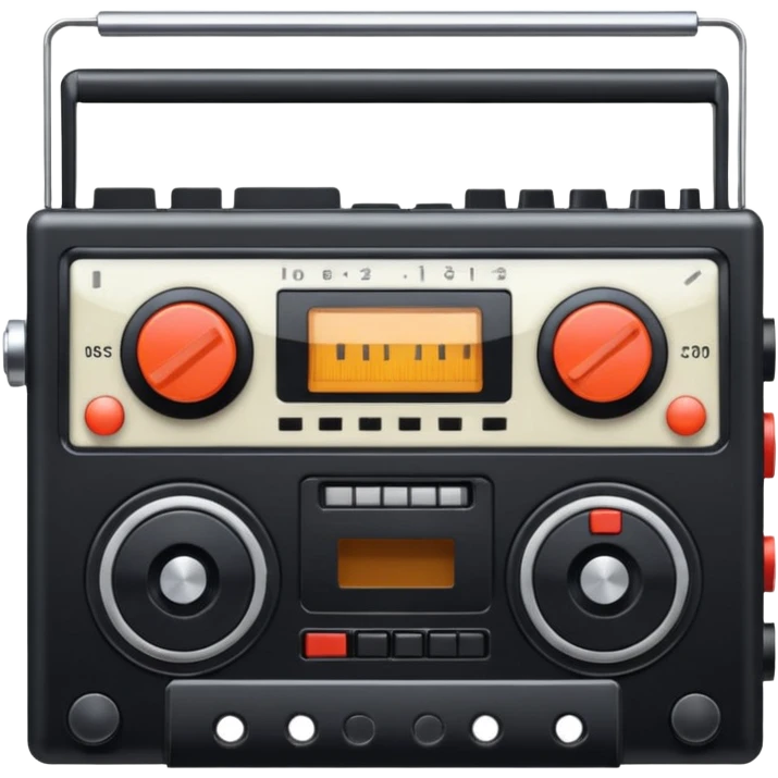 Cassette player emoji