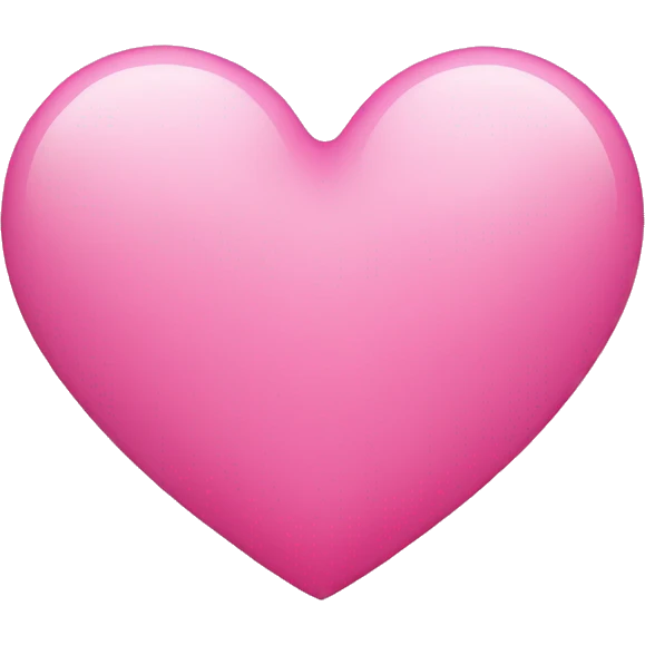 Pink heart emoji