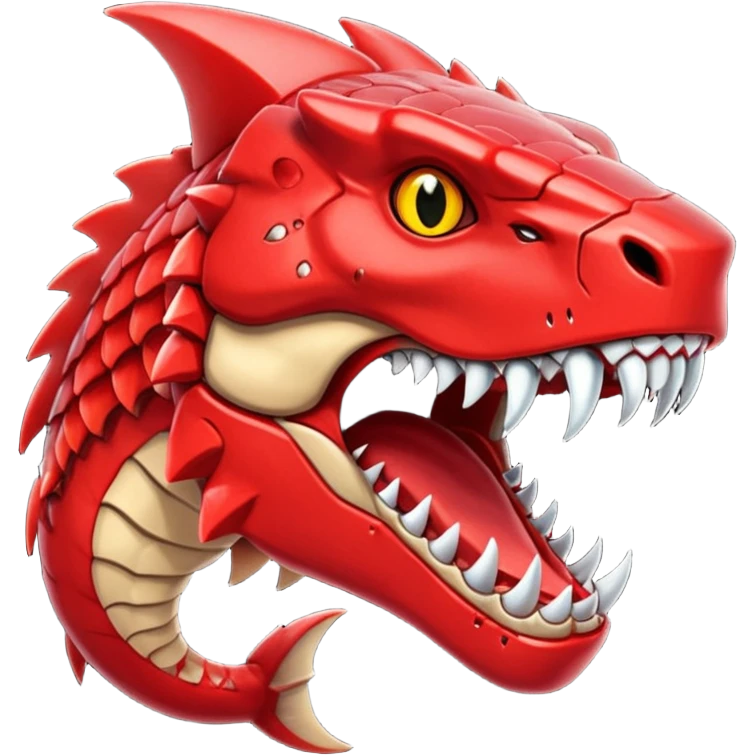 glitter red apex predator emoji