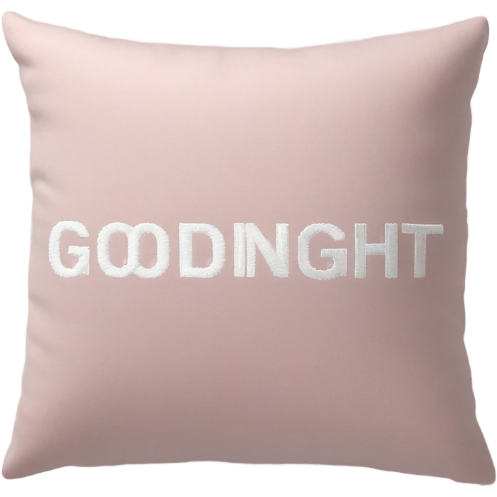 pink goodnight  emoji