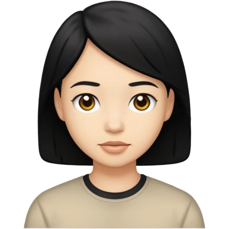 Negra da pele clar emoji