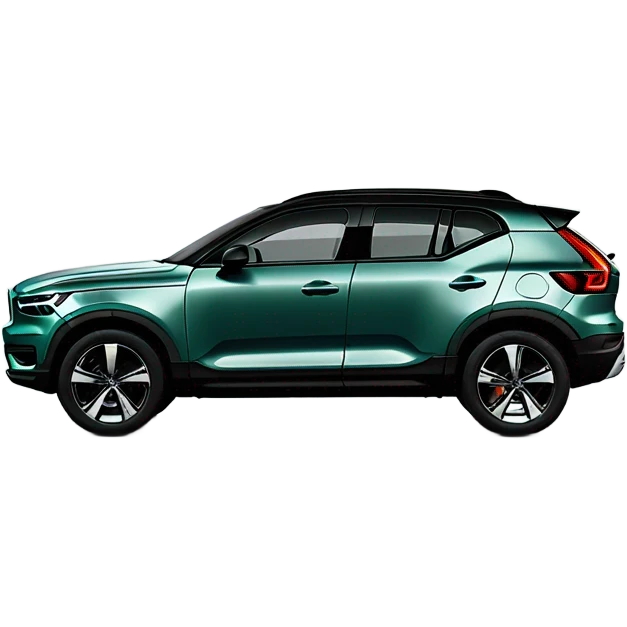 Sagegreen Volvo XC40 emoji