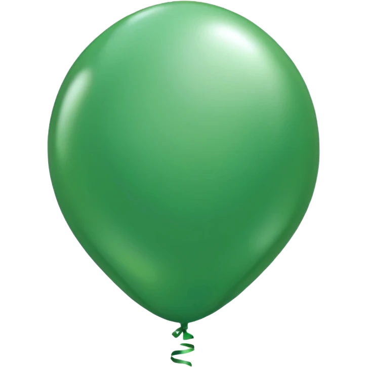 emoji globo fiesta verde emoji