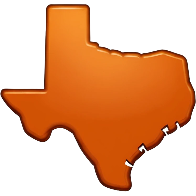 UT texas shape emoji