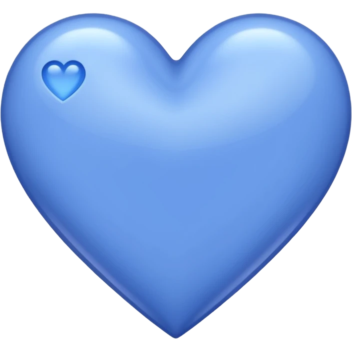 periwinkle color heart emoji