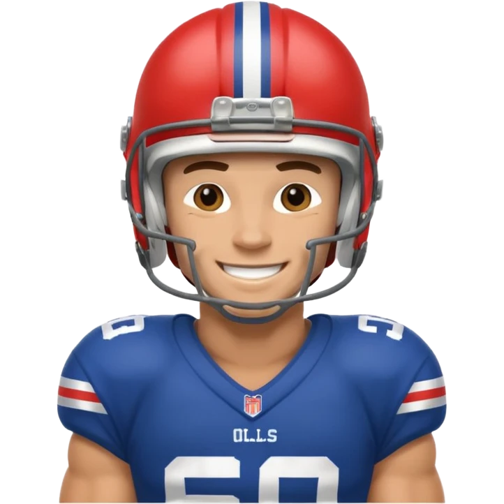 College football player emoji