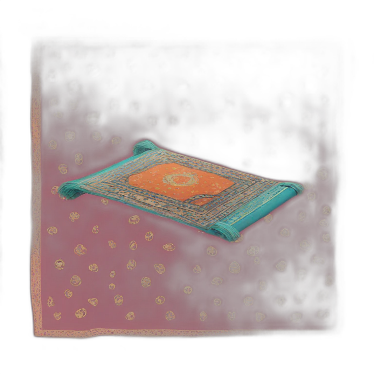 flying carpet emoji