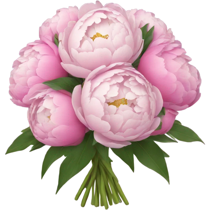 peony bouquet  emoji