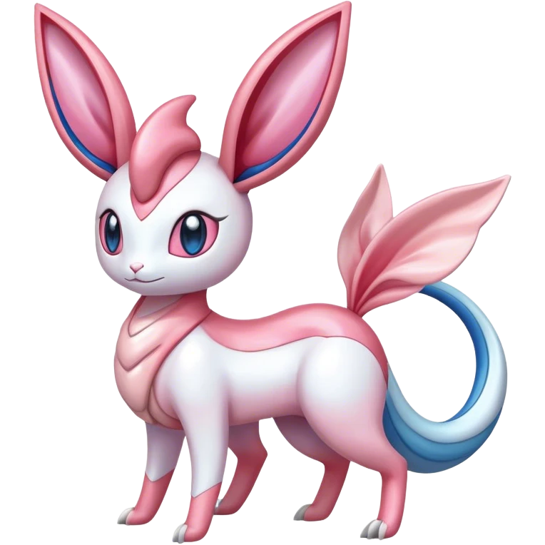 Shiny Sylveon-Milotic-hybrid emoji