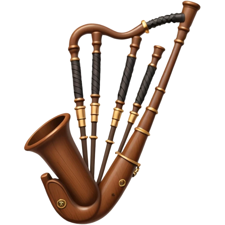 Scottish bagpipes emoji