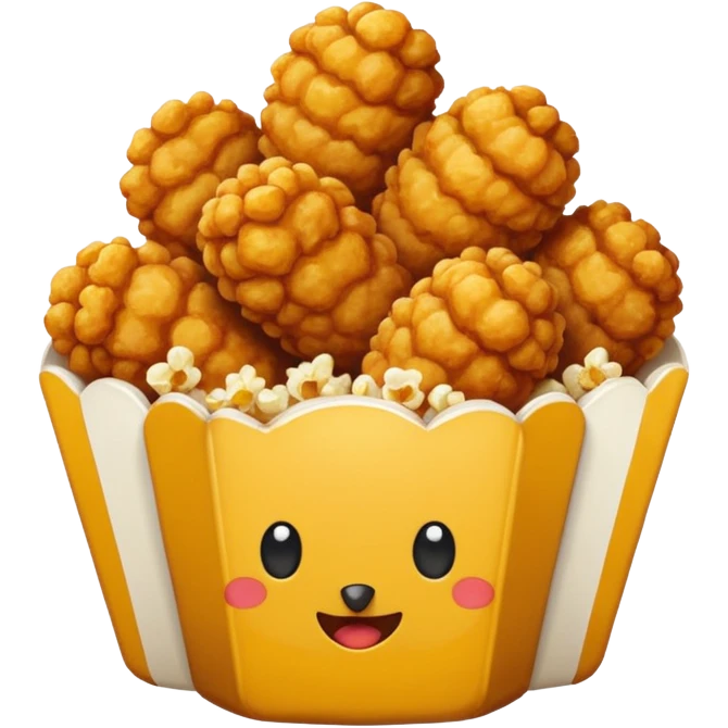 taiwanese popcorn chicken emoji