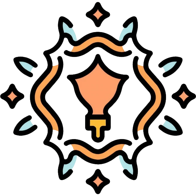 destiny symbol with stars and cosmic elements representing fate emoji