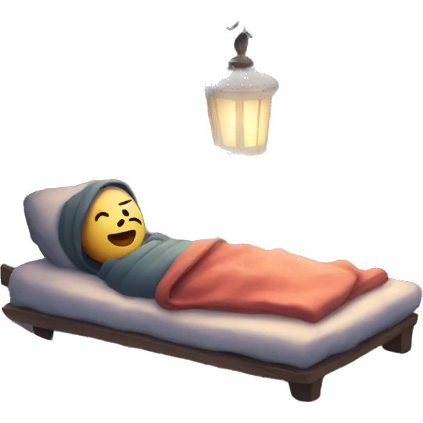 Cozy winter night  emoji
