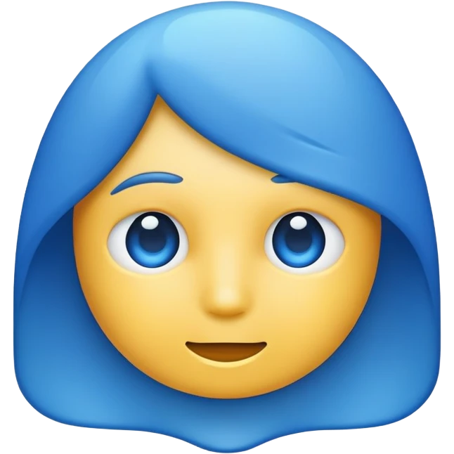 bleu ▶ emoji