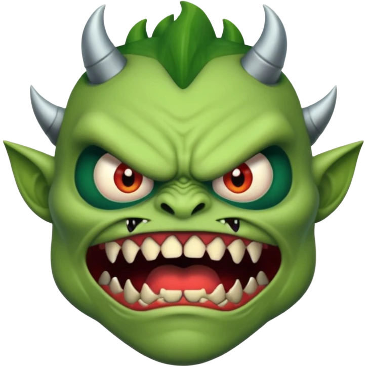 Mad monster  emoji