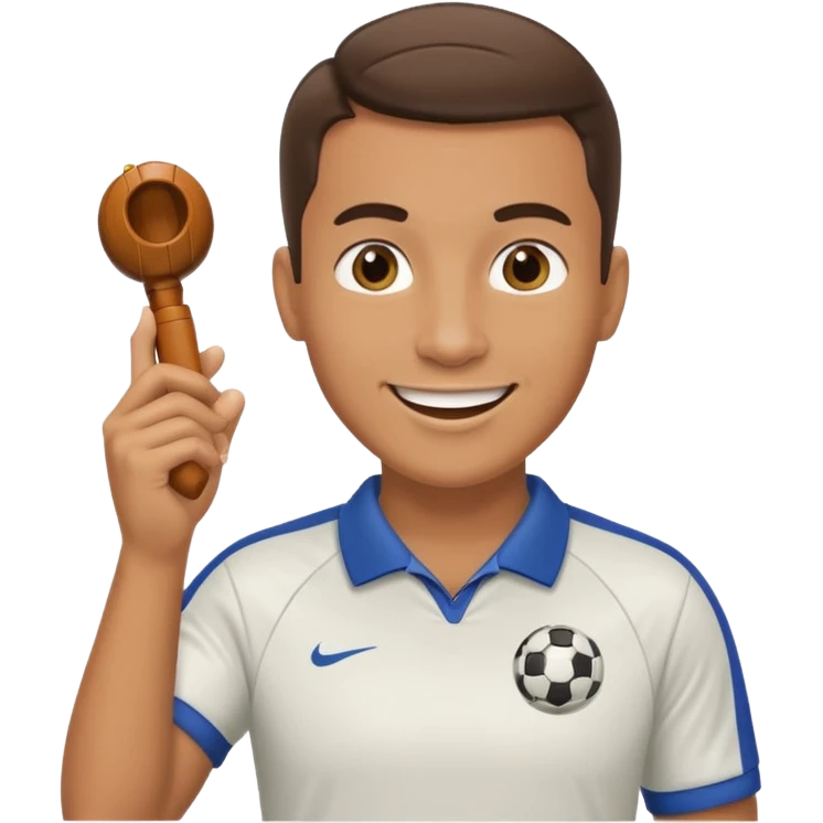 soccer coach whistle emoji