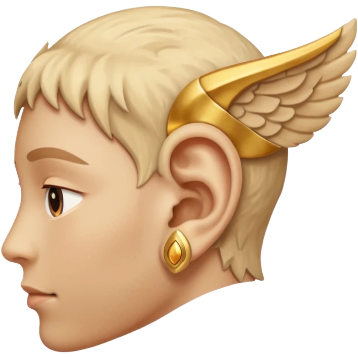 an ear praising God emoji