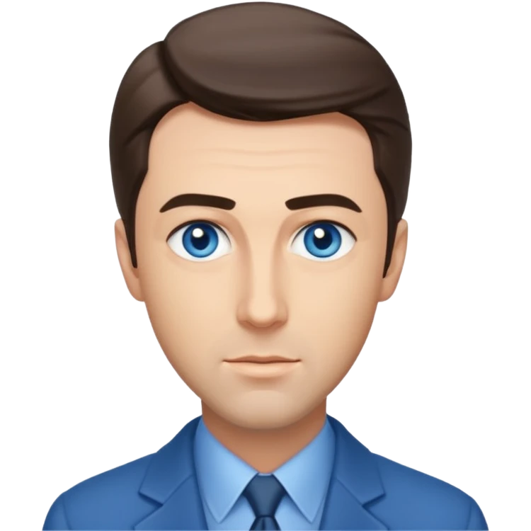 James Stewart with blue eyes emoji