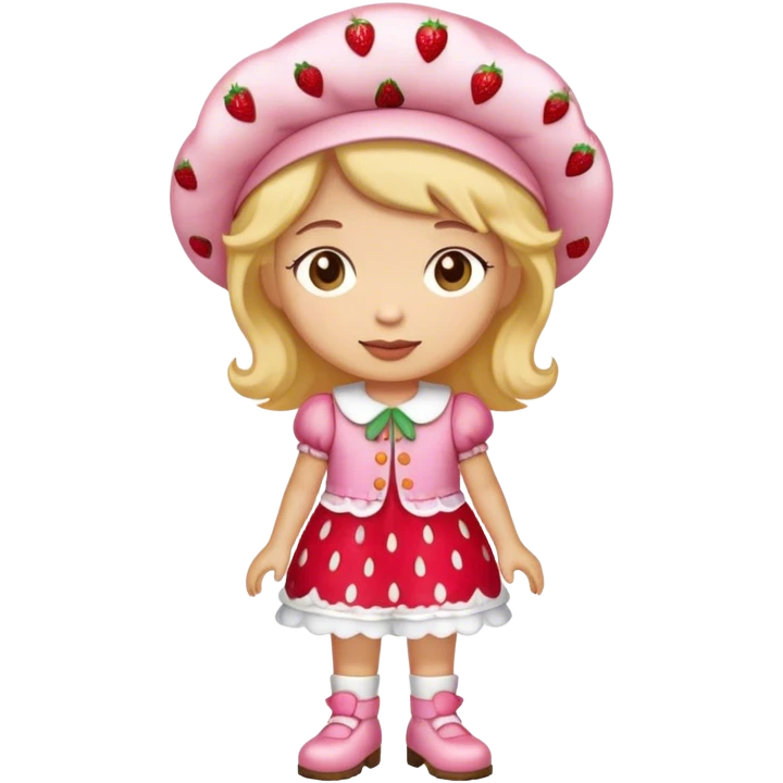 strawberry shortcake  emoji