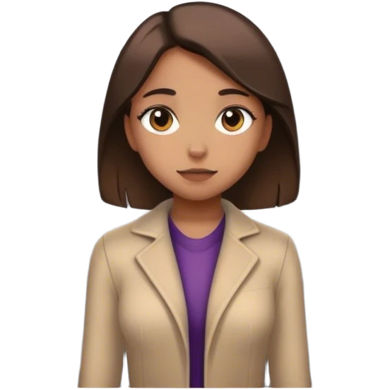 Girl inside elevator  emoji