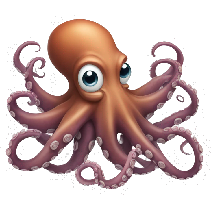 octopus cringing emoji