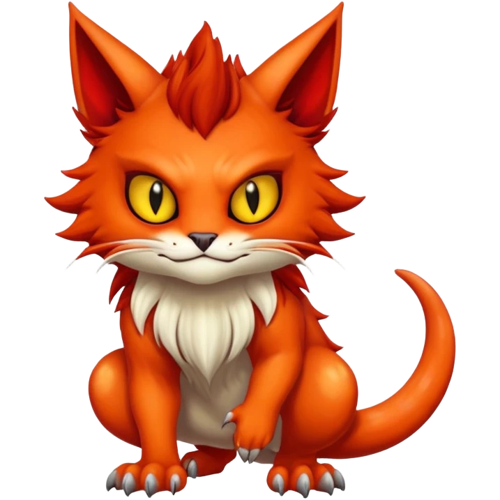 Meowster-Demon-Fakémon-Vernid-Fionbri-hybrid-creature emoji
