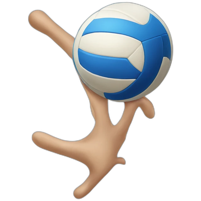 Volleyball spik emoji